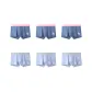 6 Pack (Light Blue 3+Dark Blue 3)