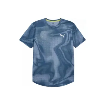 PUMA AOP T Shirt Men's Ocean Tropical Print