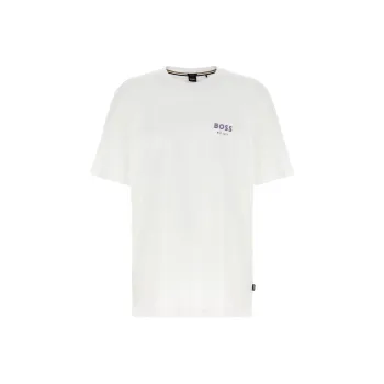 HUGO BOSS Rubber Logo Crewneck T Shirt