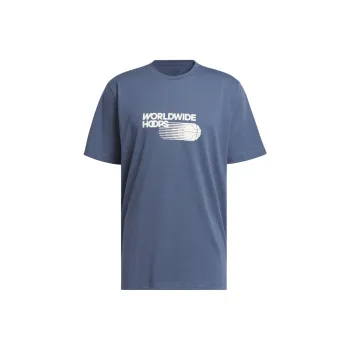 Adidas Rldwide T Shirts Men Blue