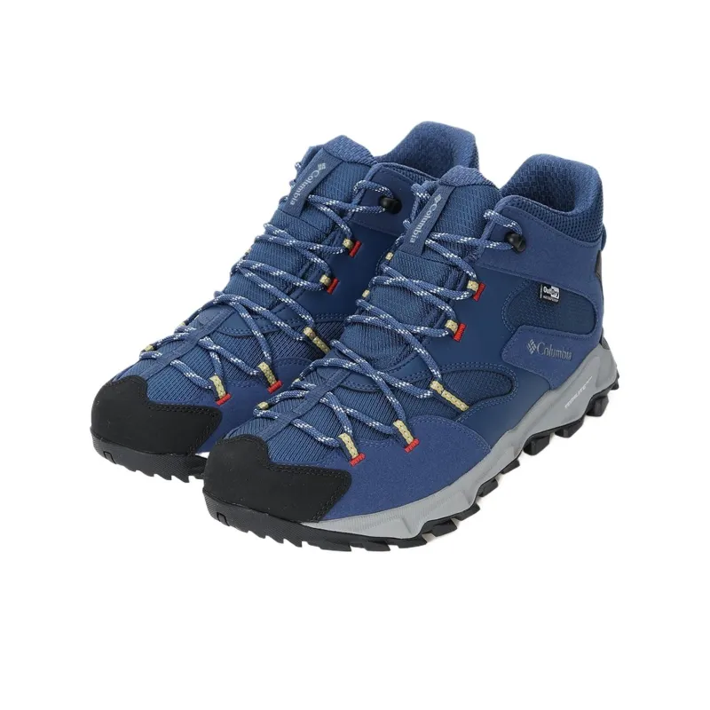 Columbia Sabre Si Waterproof Mid Top Hiking Shoes Men's Blue-4
