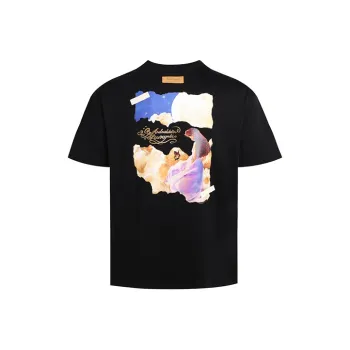 LIUREGALI T Shirts Unisex Black