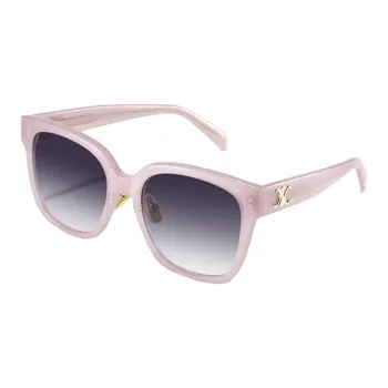 BERTHA Plate Frame Square Sunglasses Unisex