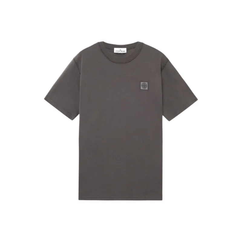 STONE ISLAND Fissato Garment Dyed T-Shirt-0