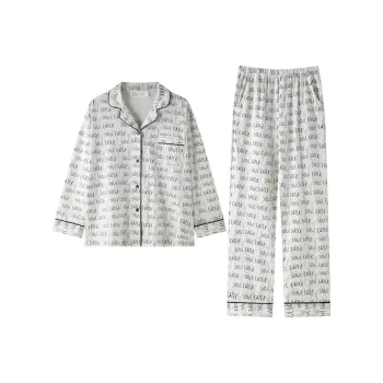 Meonsill Pajama Set Women's White