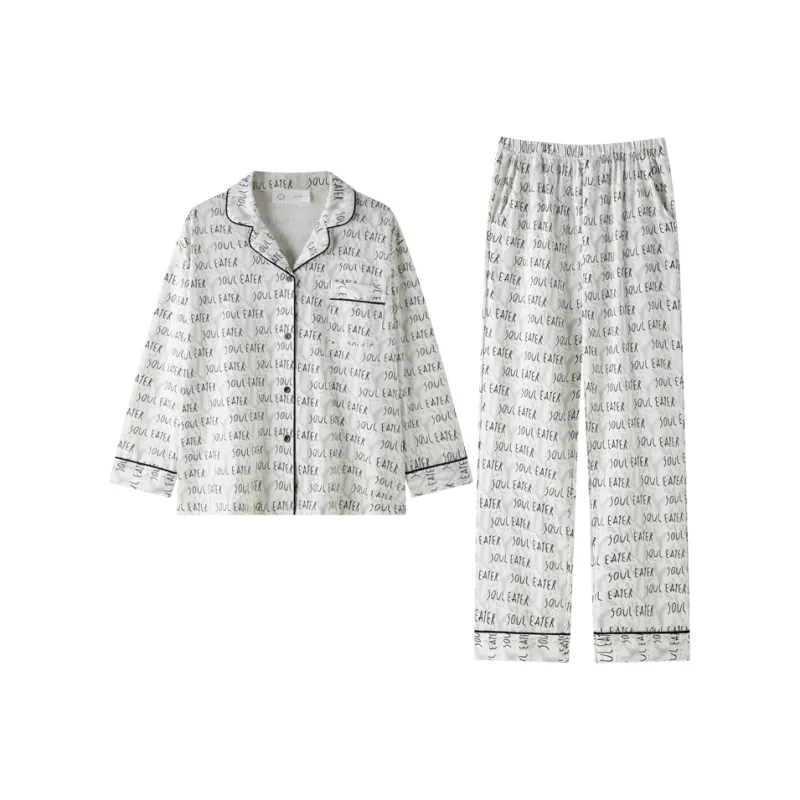 Meonsill Pajama Set Women's White-0