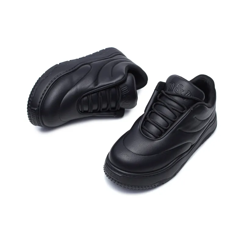 JIETEGONGYANG Wear Resistant Breathable Slip Resistant Low Top Skateboard Shoes Men's-1