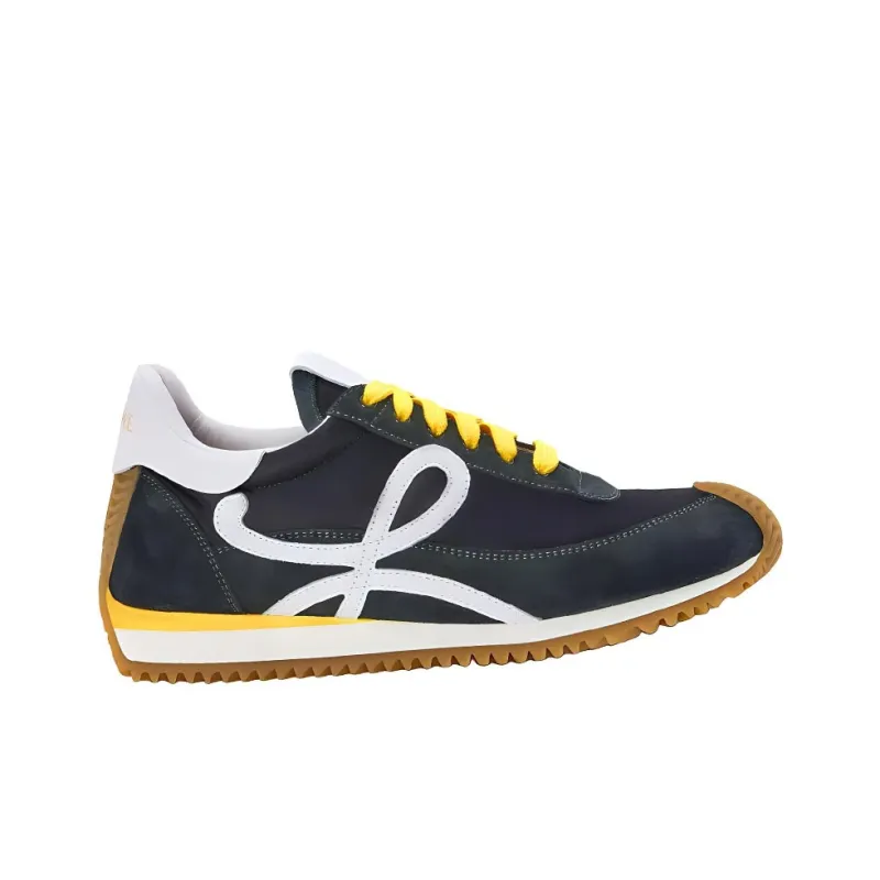 LOEWE Flow Runner 2.0 Low Top Casual Shoes Men's Black-1