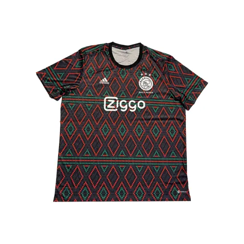 Adidas x Daily Paper Ajax AmsterdamAEROREADY T-Shirt Men's Plaid Camouflage