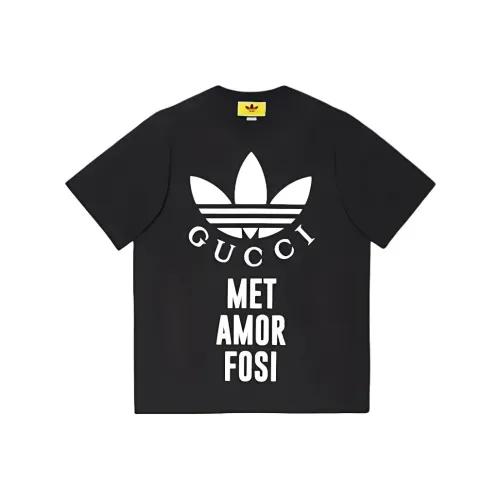 GUCCI x Facility adidas T Shirt Men's Black