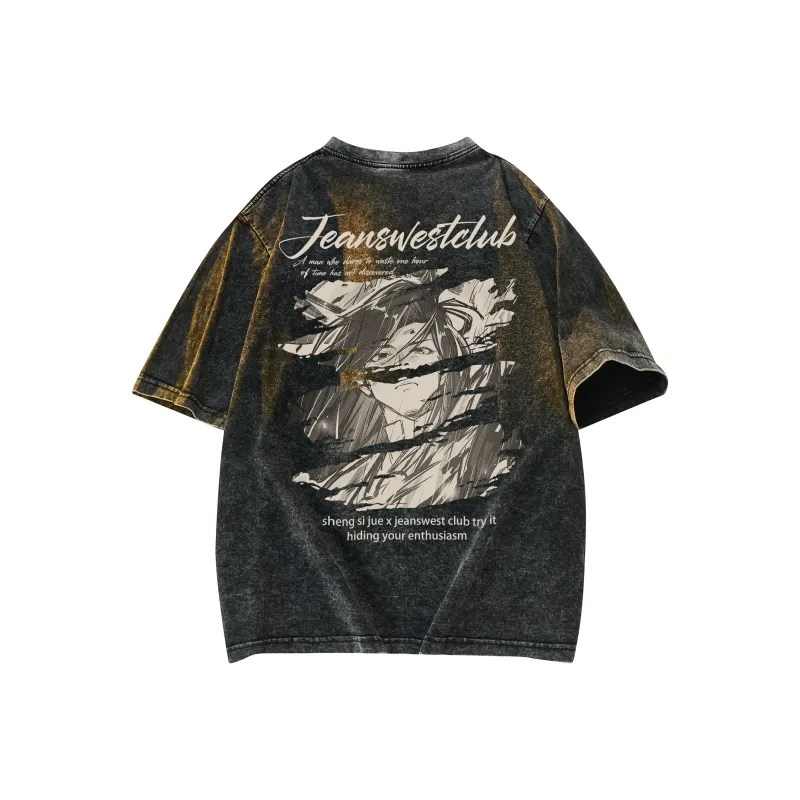 JEANSWEST CLUB x SHENGSIJUE T Shirt Unisex-0