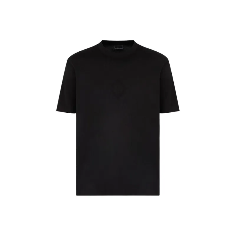 EMPORIO ARMANI Asv Jersey T shirt With Embossed Eagle Logo-0