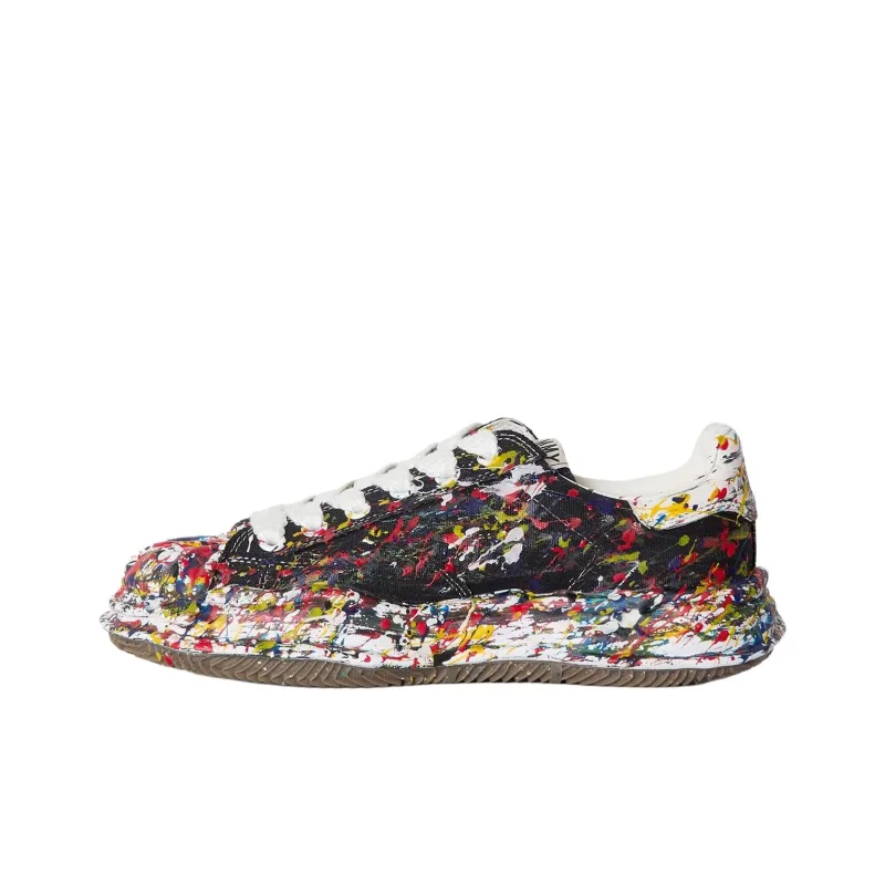 MIHARA YASUHIRO Paint splatter Sneakers-0