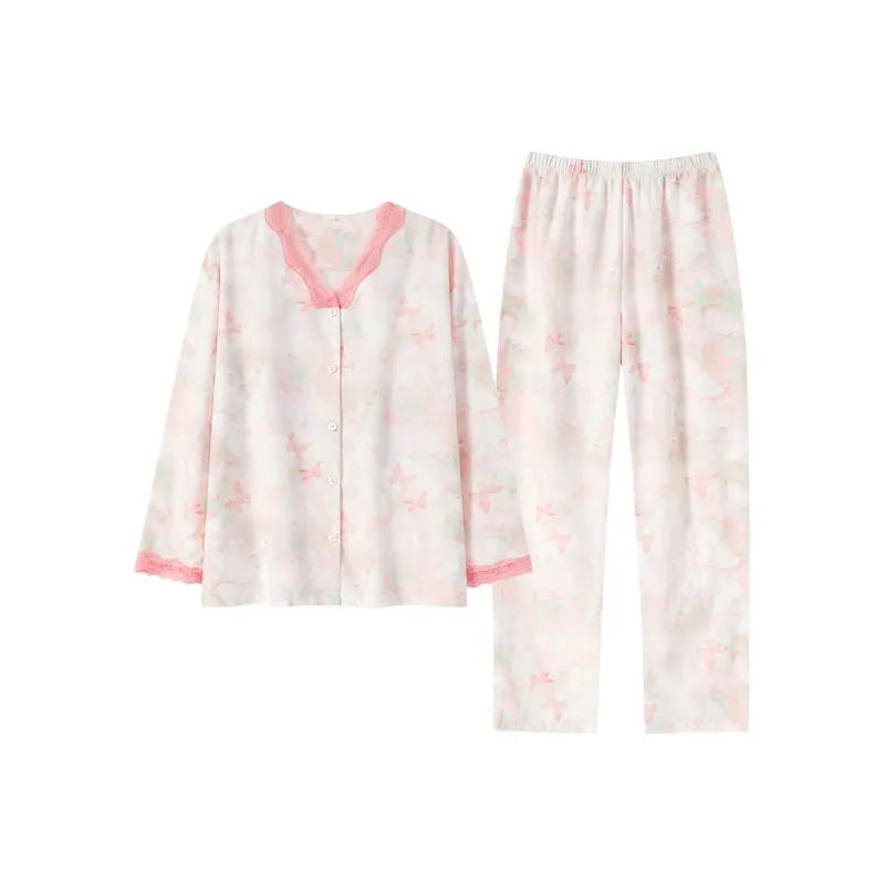 Herbal Primer Pajama Set Women's Combo Set-6