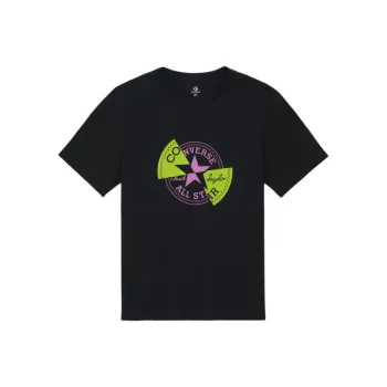 Converse MAJICA Distorted Patch T Shirt Men's Black
