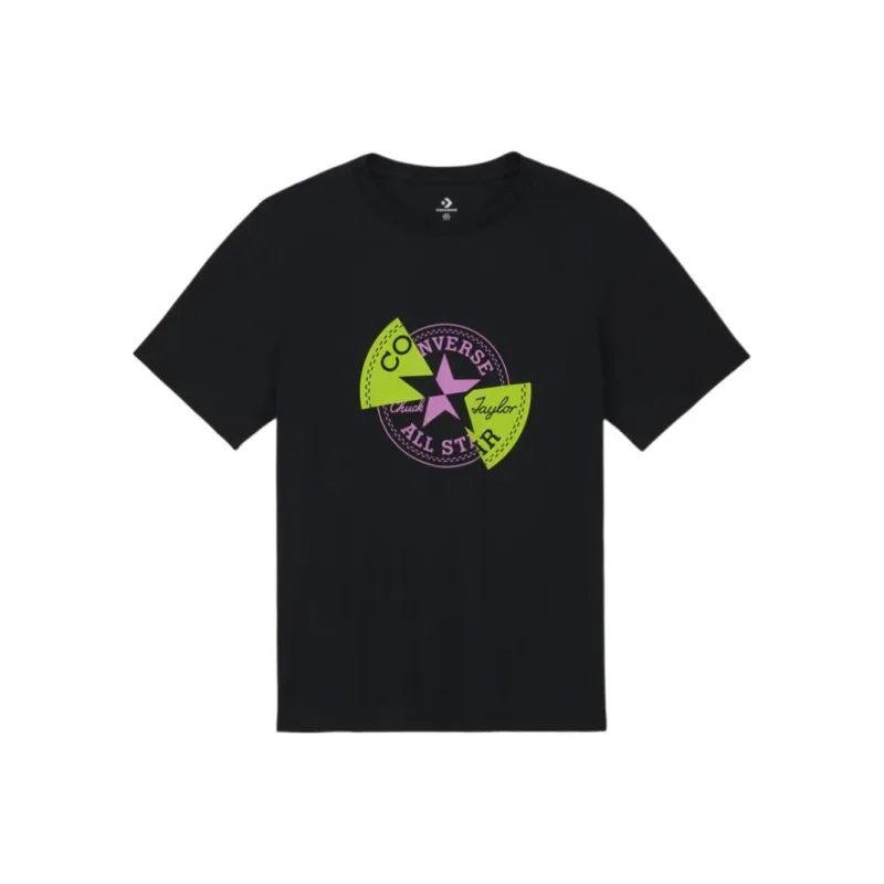 Converse MAJICA Distorted Patch T Shirt Men's Black-0