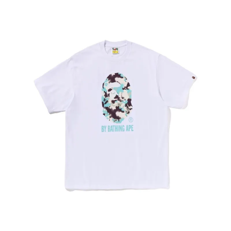 A BATHING APE Map Camo By Bathing Ape Relaxed Fit Tee-4