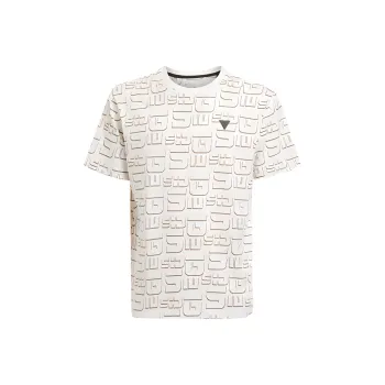 GUESS Regular T-Shirt Men's Light Gray