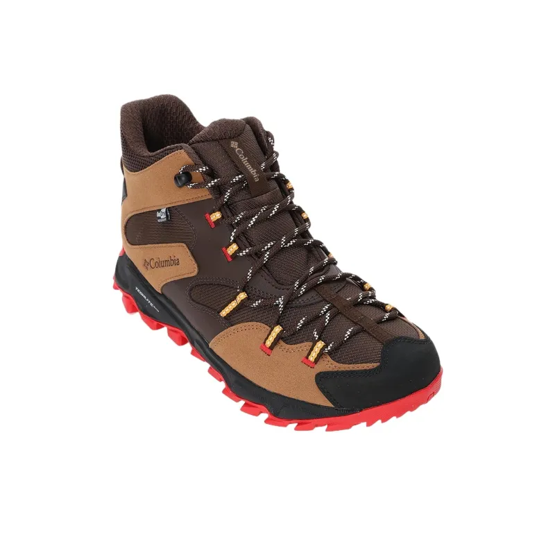Columbia SABER VI High Top Hiking Shoes Men's Brown-3