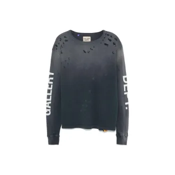 Gallery Dept. Urcle Thermal Distressed Sweatshirt