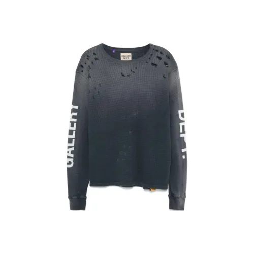 Gallery Dept. Urcle Thermal Distressed Sweatshirt