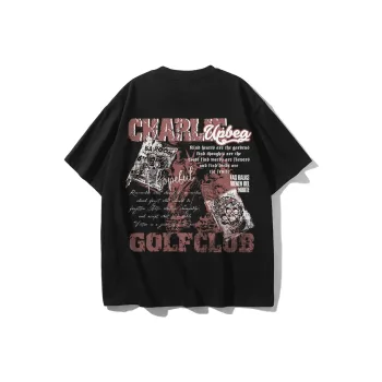 CHARLIE GOLF T-Shirt Unisex Navy Blue
