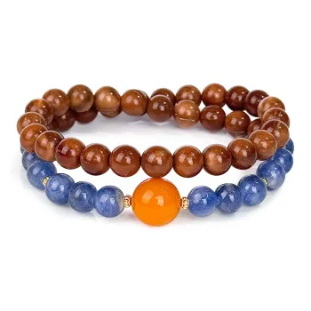 PUTUOSHANWENCHUANG Crystal Jade Bracelets Unisex