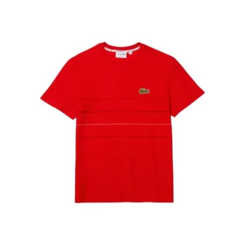 LACOSTE T Shirts Men Red