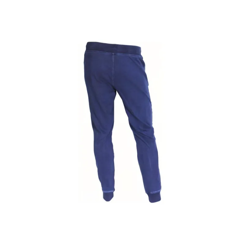 EMPORIO ARMANI EA7 Knitted Sweatpants Men Marine Blue-1
