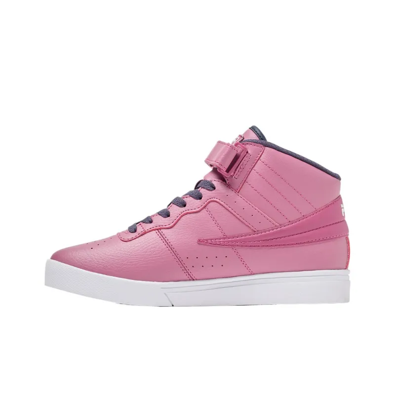 FILA Vulc 13 Collection High Top Skateboard Shoes Women's Pink-1