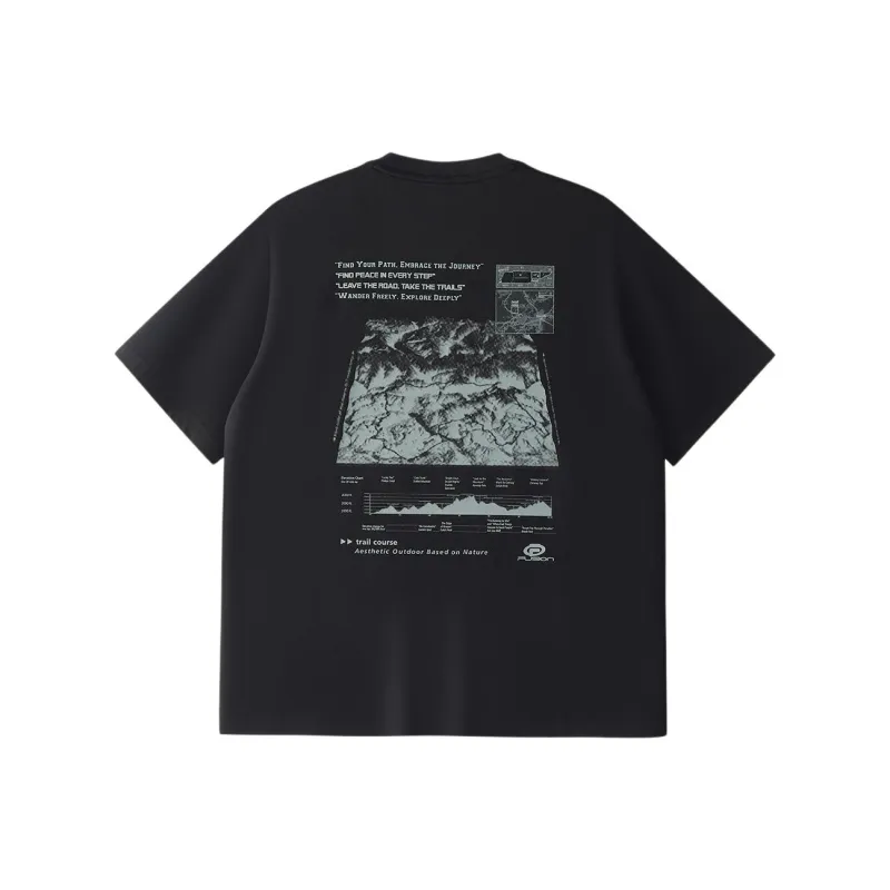 FILA FUSION FILA FUSION X T Shirts Men Jet Black BK-1