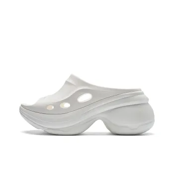 Kappa Slip Resistant Quick Dry Slide Slippers Women's Classic White