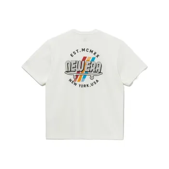 New Era SS24 T Shirt Unisex White