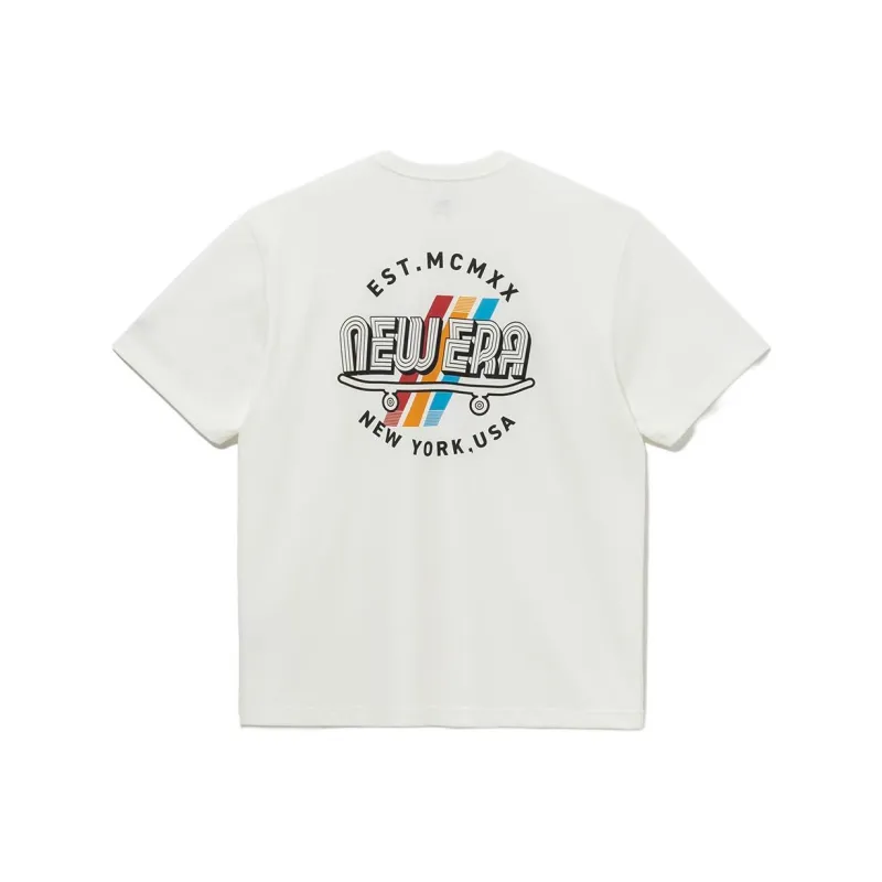 New Era SS24 T Shirt Unisex White-0