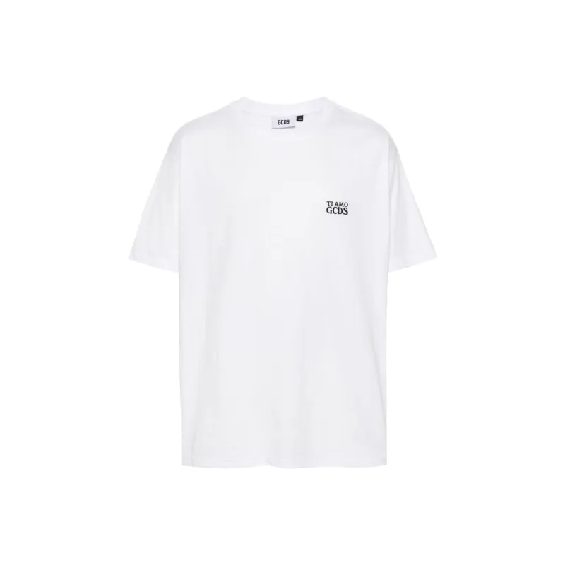 GCDS T Shirts Men White-0