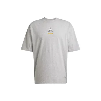 Adidas PANDA GOAL GRAPHIC T Shirt Unisex Basic Heather Gray
