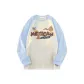 Apricot & Light Blue