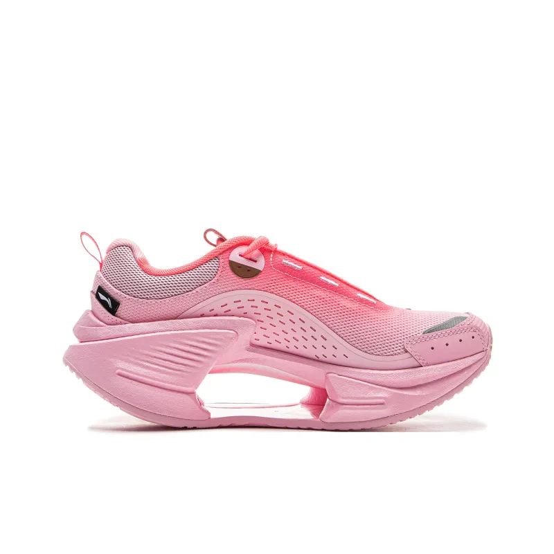 LiNing Jueying CRC Slip Resistant Rebound Low Top Casual Shoes Women's Pink-1
