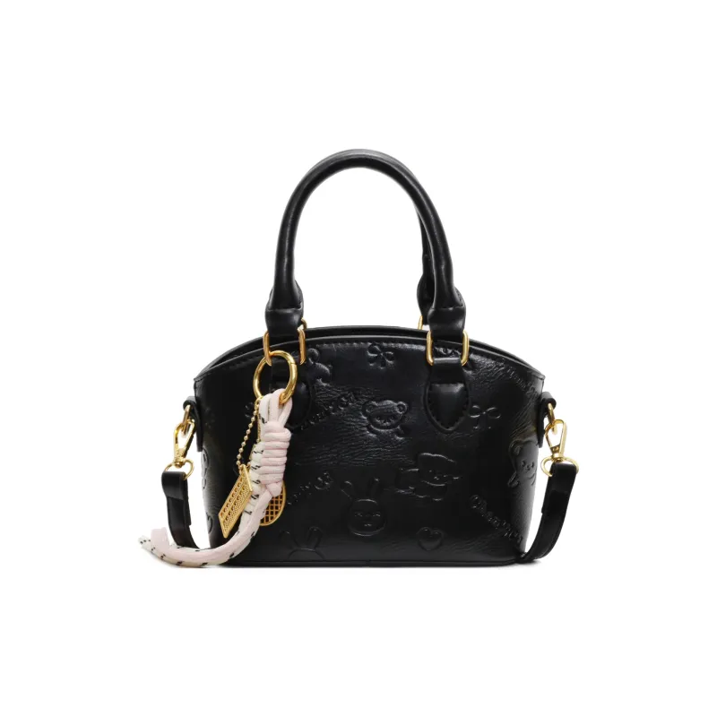 Versman PU Shoulder Bag, Crossbody Bag, Handbag Small Size Women's Ecru/Black/Brown/Pink-6