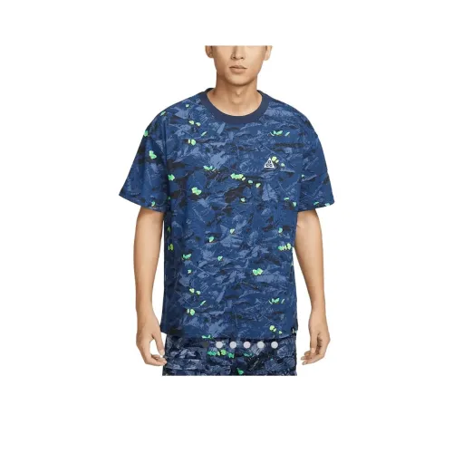 Nike ACG DRI FIT T Shirt Men's Deep Navy Blue