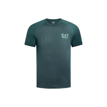 EMPORIO ARMANI EA7 SS24 T Shirt Men's Green