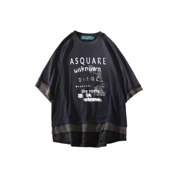 A SQUARE ROOT T Shirt Unisex Navy Blue