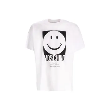 MOSCHINO X Smiley Crewneck T Shirt