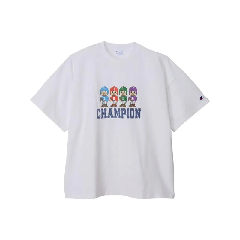 Champion T Shirts Men White-0