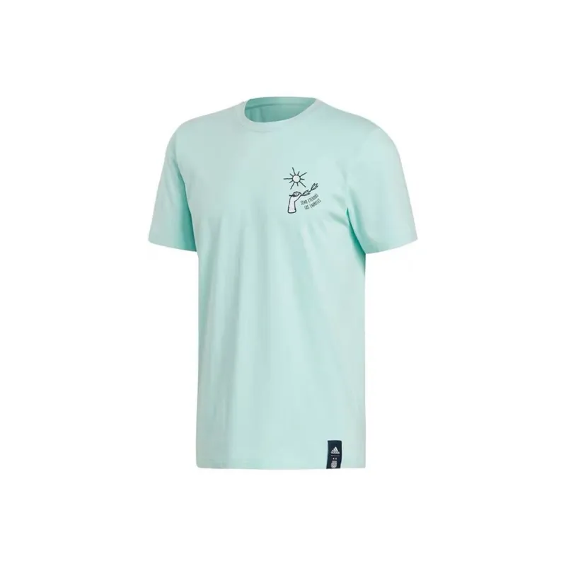 Adidas Argentina T Shirt Men's Cool Mint Green-0