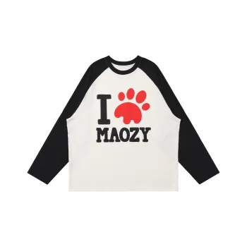 MAOZY T Shirt Unisex Black White
