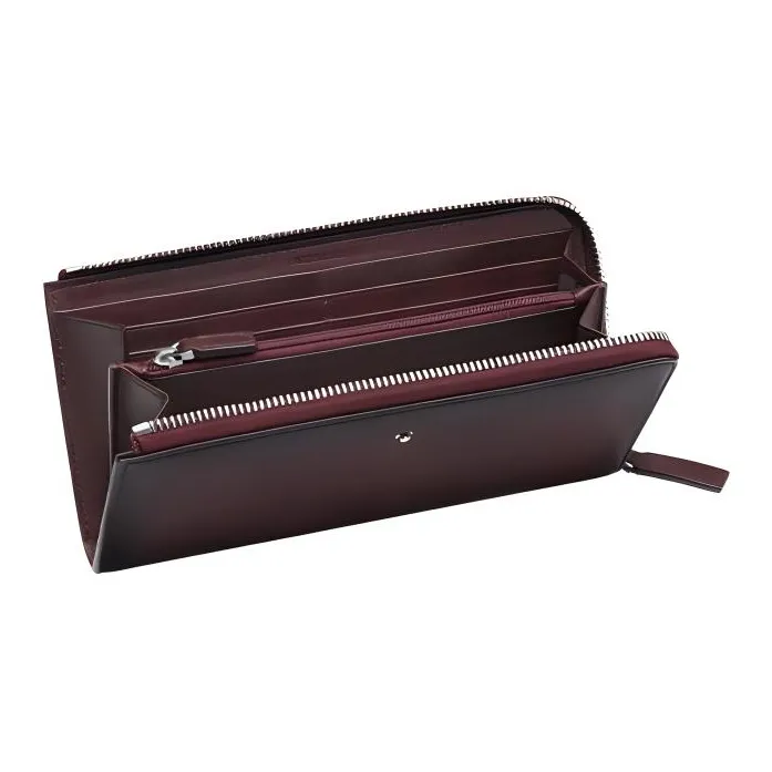 MONTBLANC Cow Leather Wallet Men's Fuchsia-1