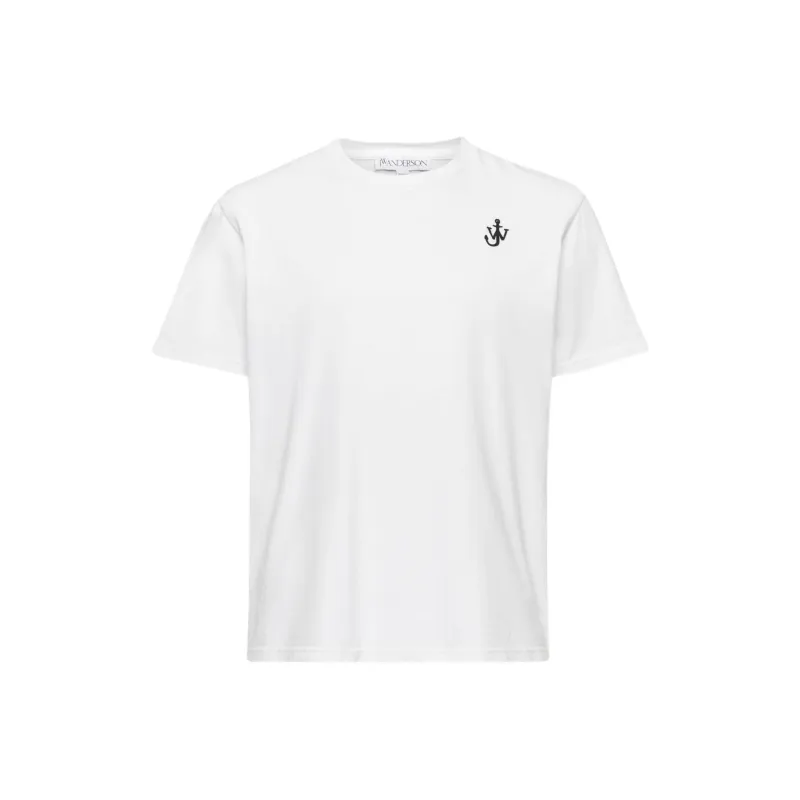 JW Anderson Anchor embroidered T shirt-0