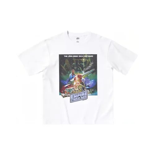 UNIQLO x STAR WARS T-Shirt Unisex White