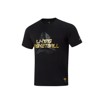 LiNing Professional Basketball Series T Shirt Men's Black